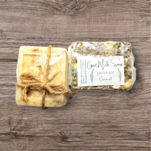 Lavender & Oatmeal Goat Milk Soap