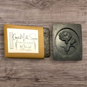 Vanilla Latte & Charcoal Exfoliating Bar