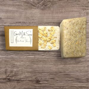 Men's Vanilla & Tobacco Goat Milk Soap